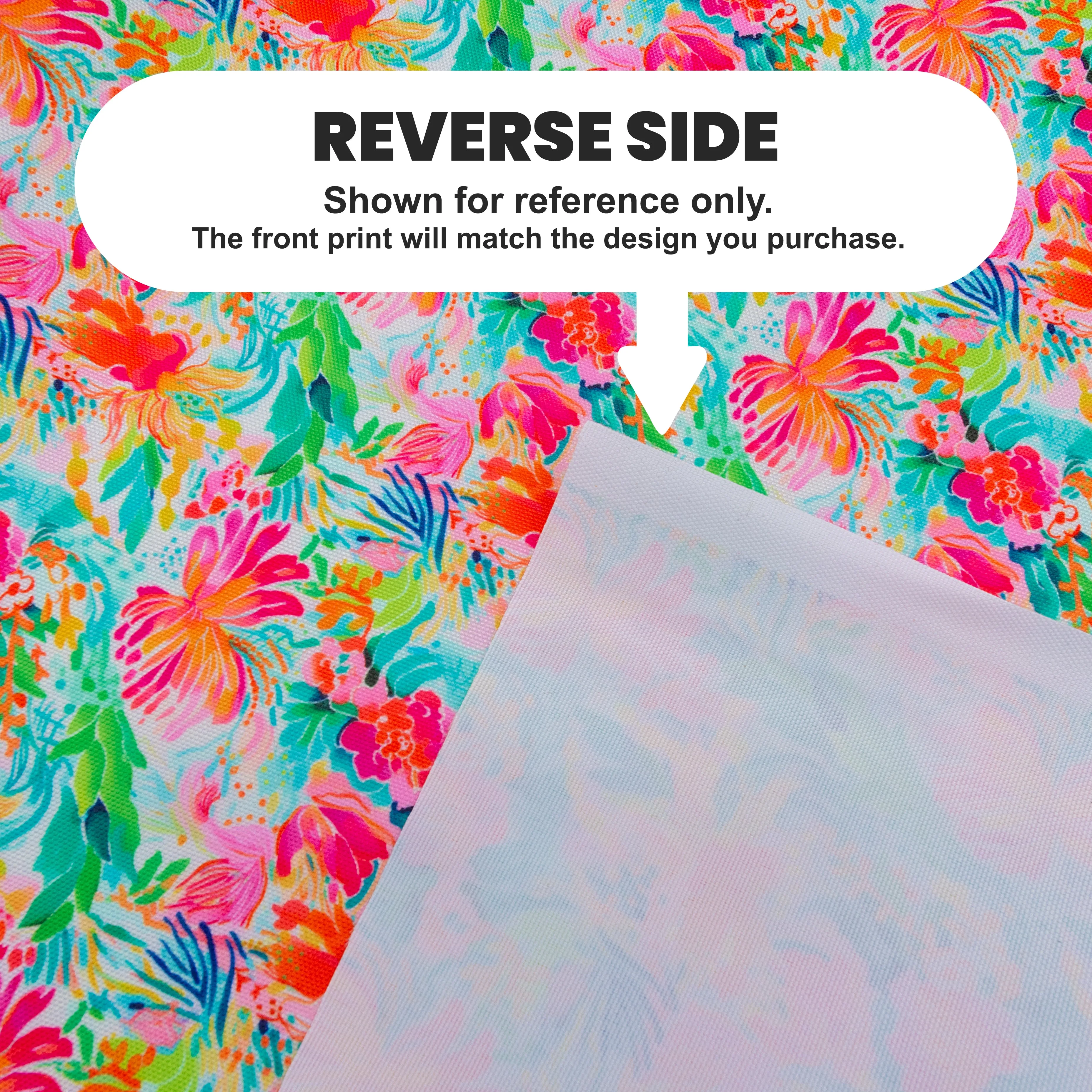 Amber Bloom Water-Resistant Canvas 18" x 58" Roll