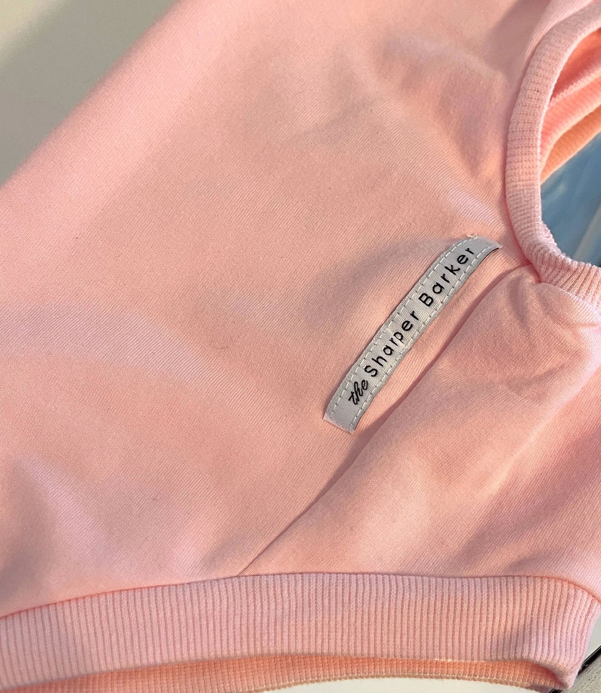 Bamboo Dog Hoodie - Pink