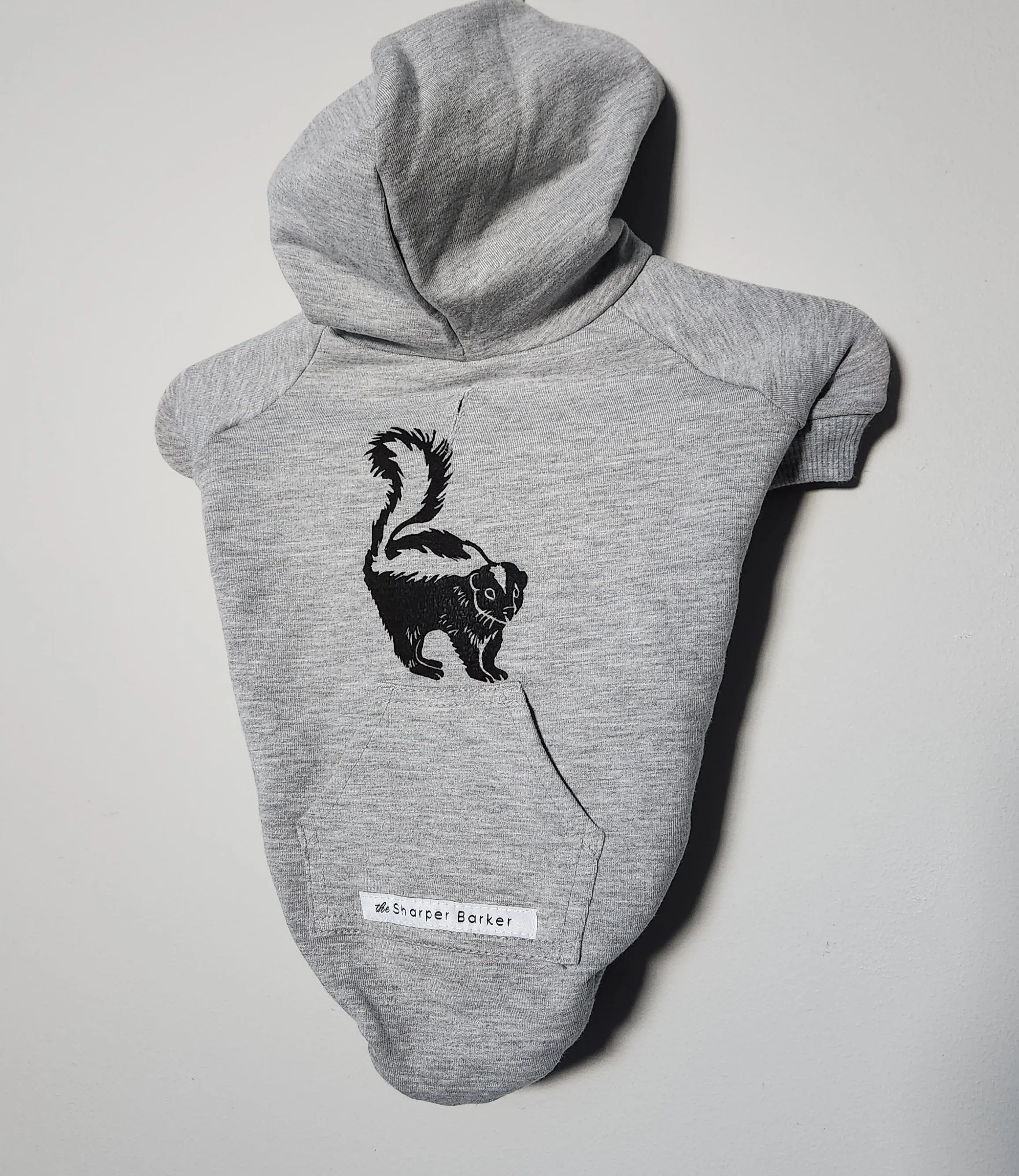 Bamboo Dog Hoodie - Pink