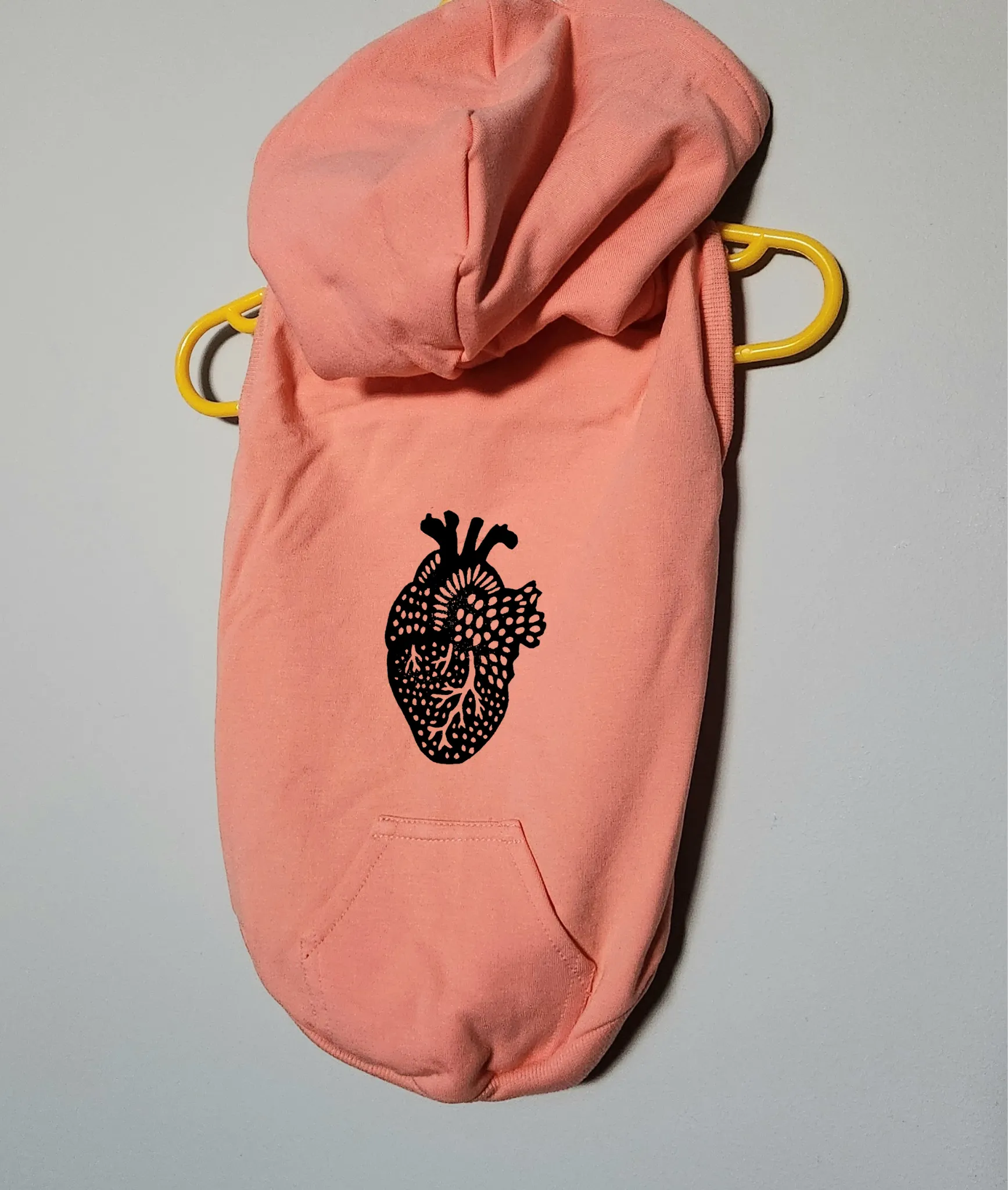 Bamboo Dog Hoodie - Pink