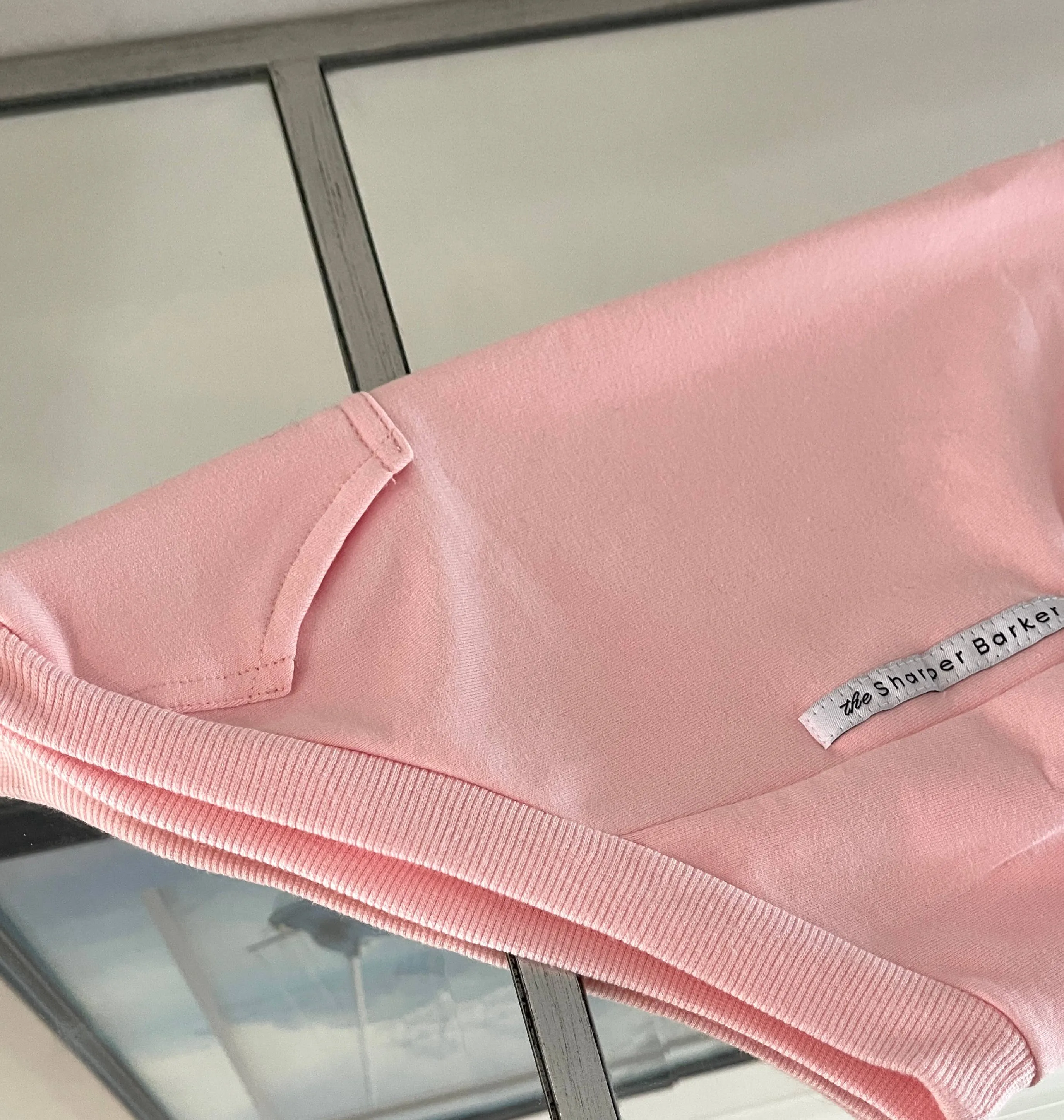 Bamboo Dog Hoodie - Pink