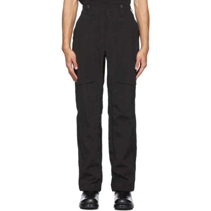 Blackmerle Black Pocket Trousers
