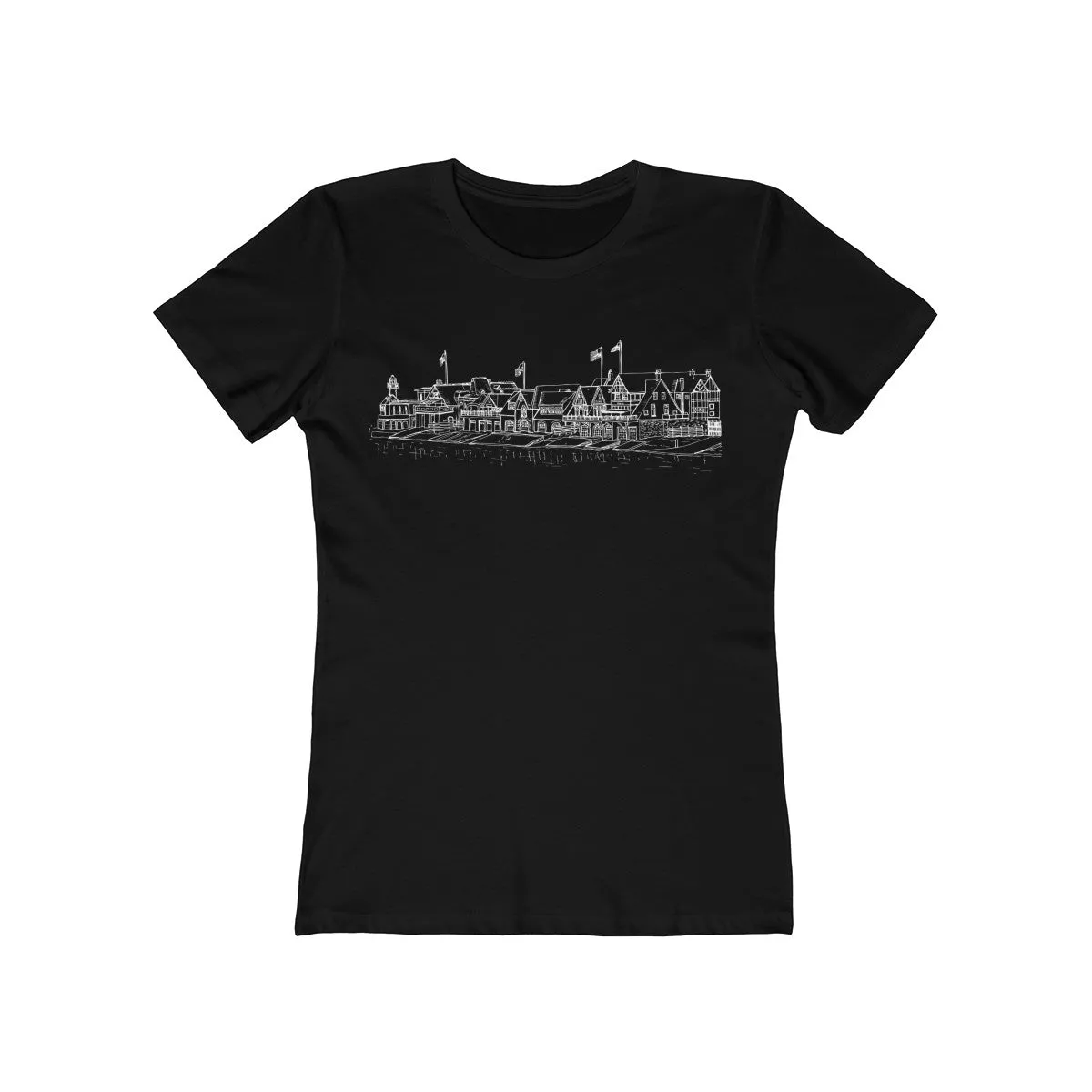 Boathouse Row - Women's The Boyfriend Tee