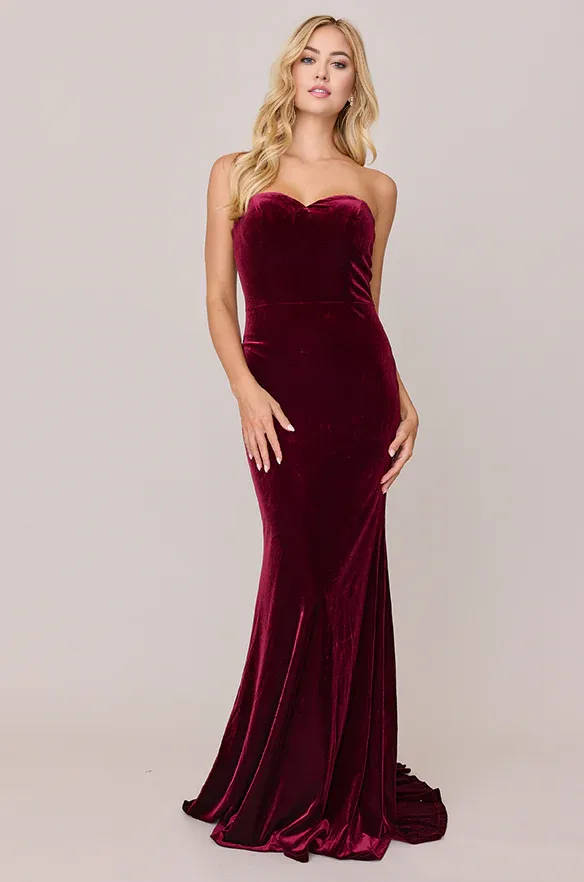 Fashionable Prom Dresses Velvet dress Velvet Bridesmaid Dress Wedding Guest Dresses