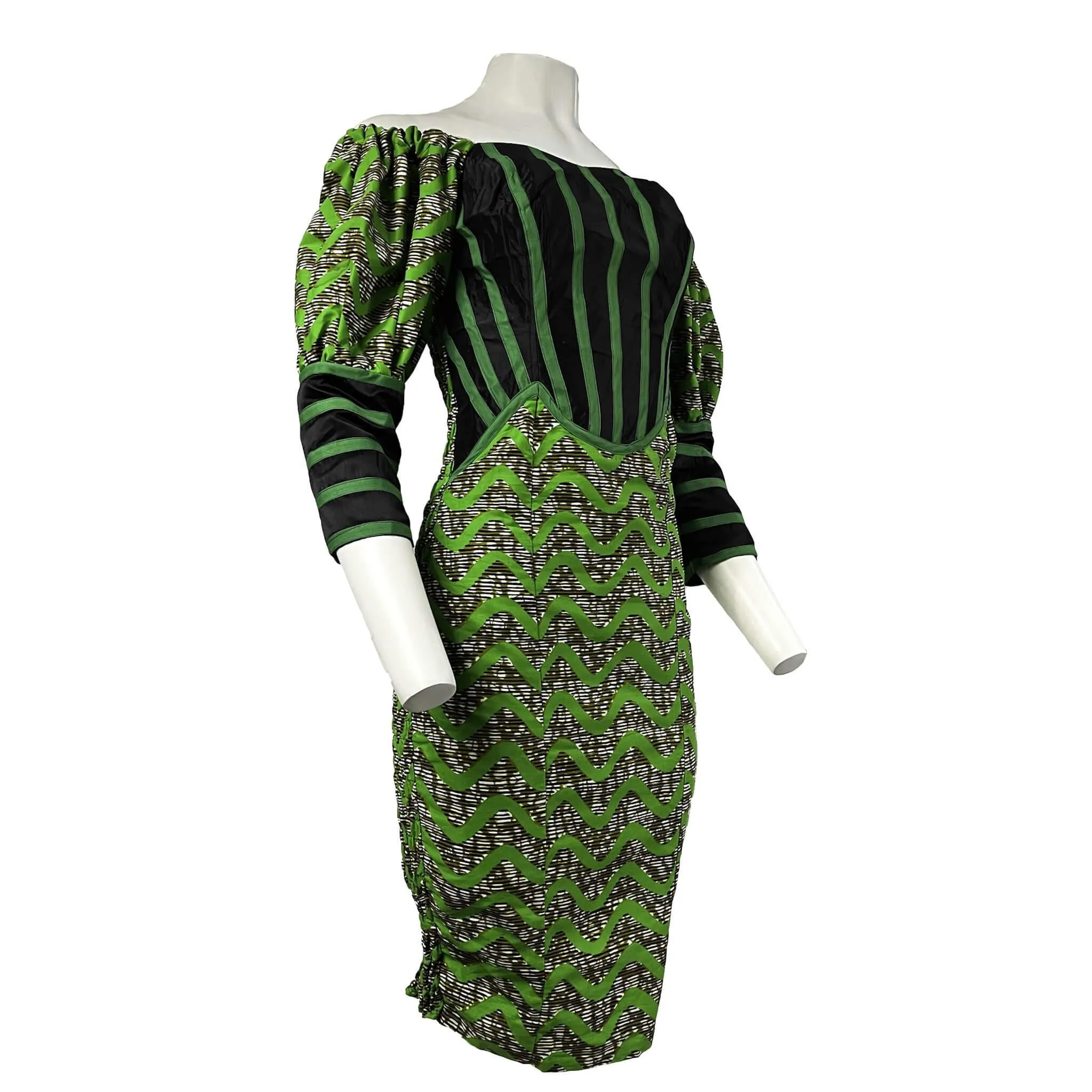 Green Corset Dress