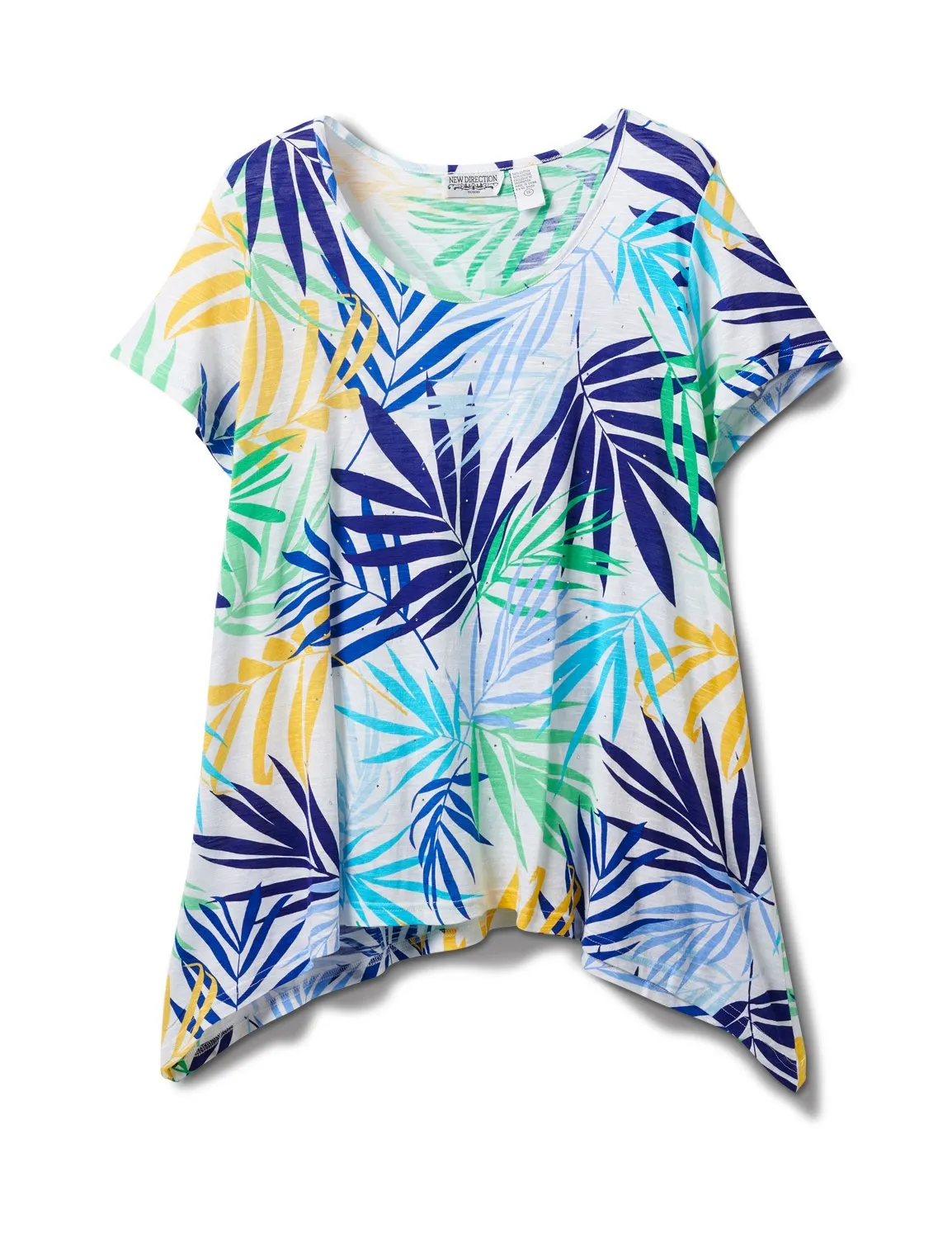 Palm Shark Bite Print tee