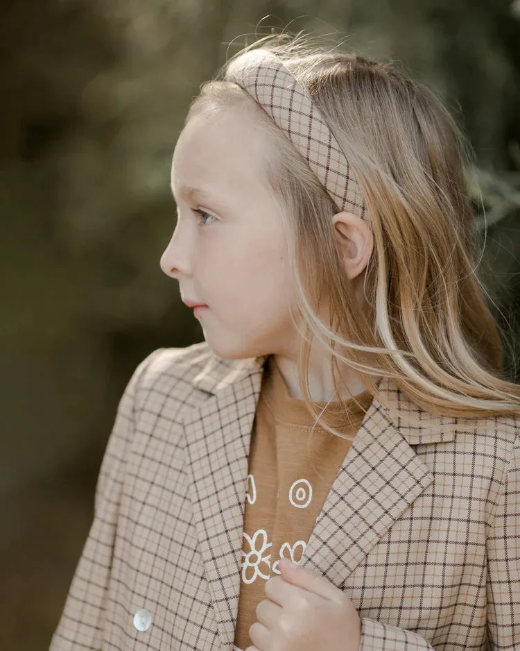 Rylee   Cru Padded Headband | Autumn Plaid