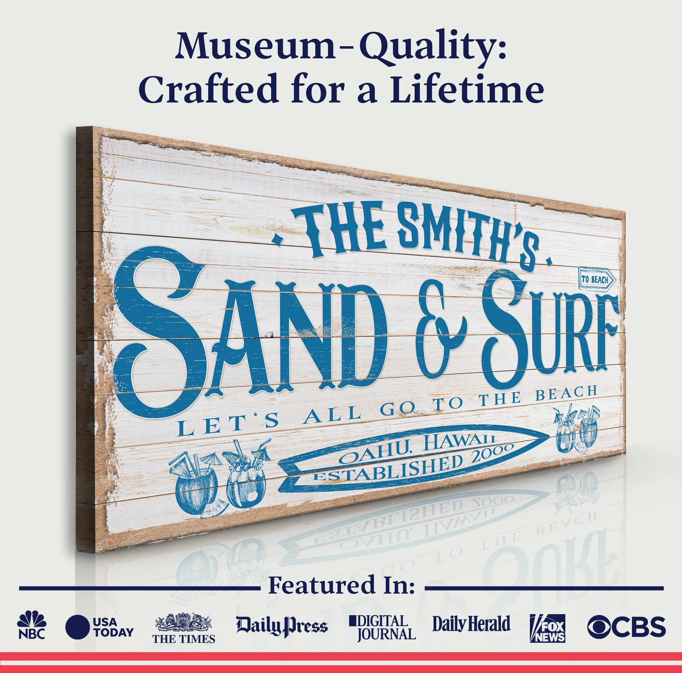 Sand & Surf Sign VIII