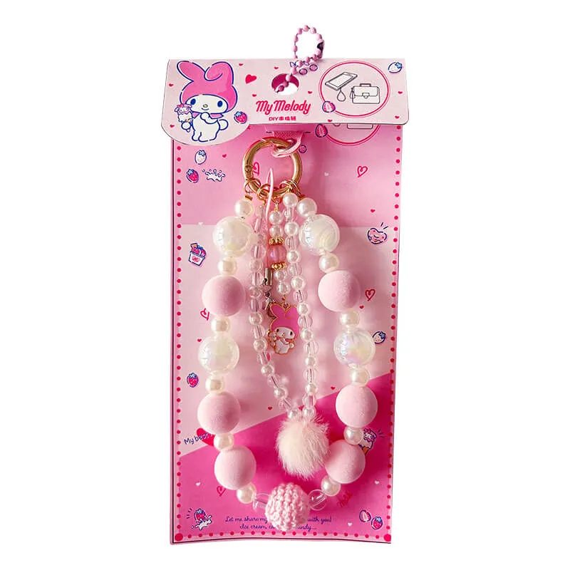 Sanrio Kawaii Aesthetic DIY Beaded Phone Strap
