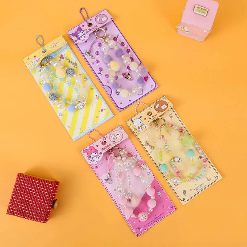 Sanrio Kawaii Aesthetic DIY Beaded Phone Strap