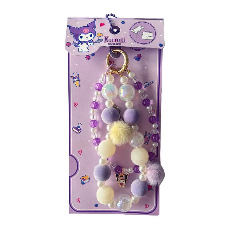 Sanrio Kawaii Aesthetic DIY Beaded Phone Strap