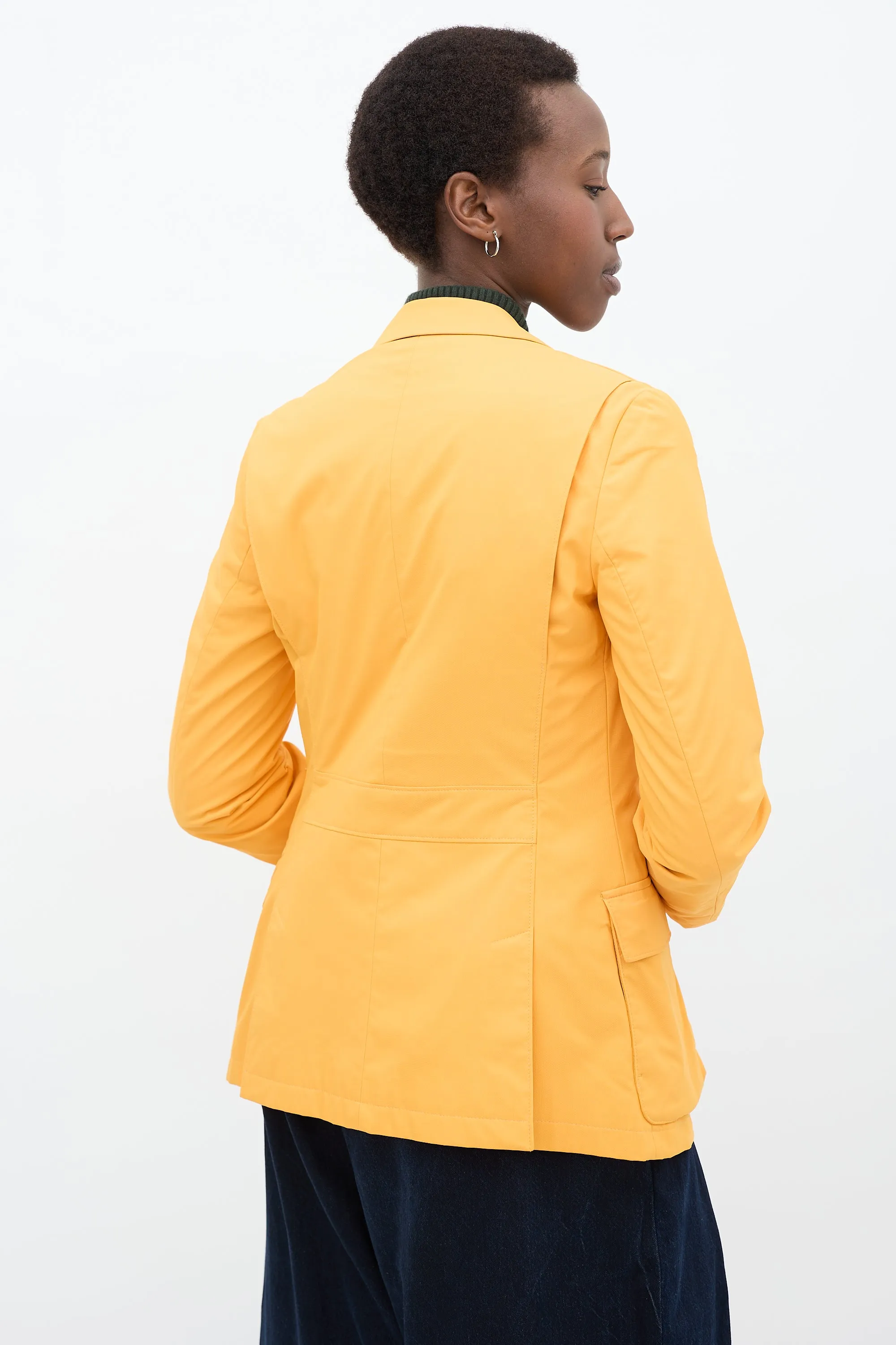 Yellow Roadster Villa D'Este Water Resistant Jacket